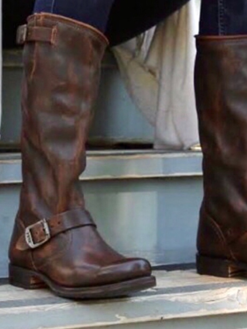 Frye Women's Leather Veronica Slouch Boots SZ 10